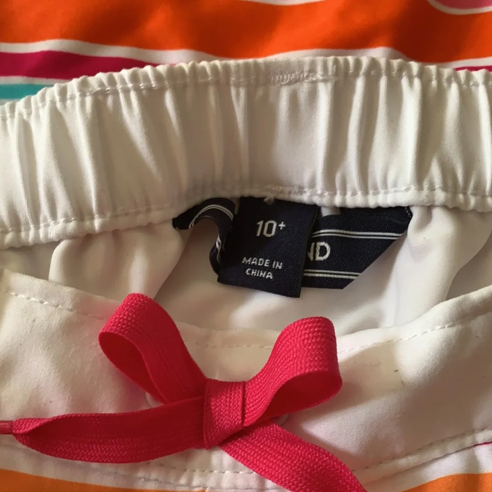 Girls size 10+ Lands end swim shorts abs tank.nwot‎